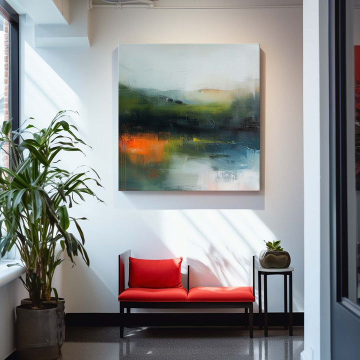 Wall Art Abstract Natural Impasto Landscape Modern