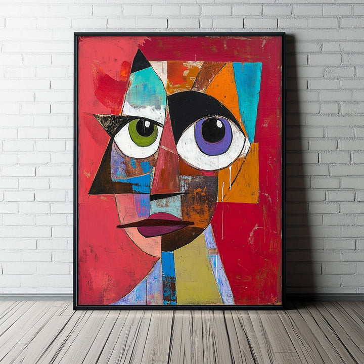 Wall Art People Scandinavian Picasso Inspired Cubism