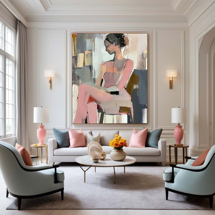 Wall Art People Expressionist Artistic Decor