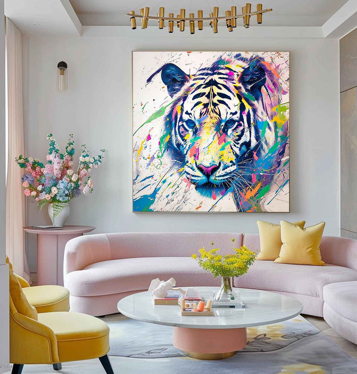 Wall Art Animal Abstract Dopamine Contemporary