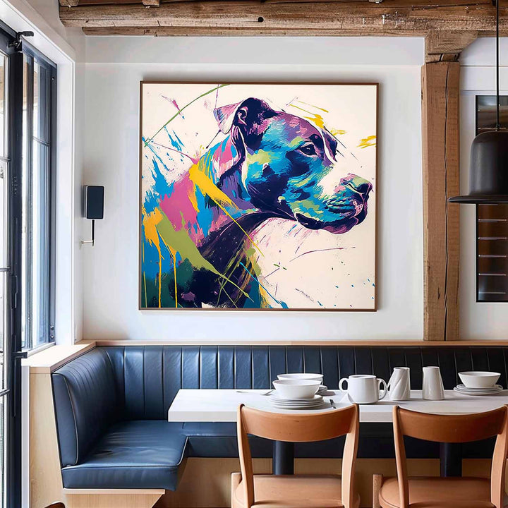 Wall Art Animal Contemporary Abstract Expressionist